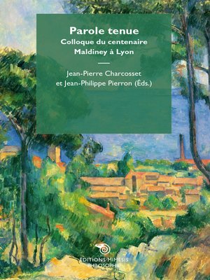 cover image of Parole tenue